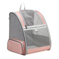 thumbnail image 1 of Surpdew New Portable Breathable Double Shoulder Pet Outgoing Bag Foldable Bag Pink Free Size, 1 of 1