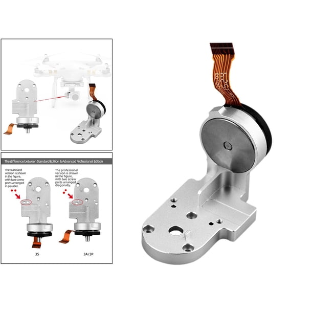 Motor del eje piezas de repuesto de reparación de reemplazo de soporte inferior para 3A / 3P / 3S , hecho de materiales Baoblaze Pieza de reparación