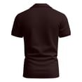 thumbnail image 4 of Evdexr Independence Day Polo Shirts for Men 4th Of July Short Sleeve T Shirts 1776 2026 Button Down Stars and Stripes Shirt Patriotic Loose Fit Golf Shirts Black XL, 4 of 4