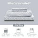 thumbnail image 3 of Juego de sábanas Comfort Spaces Adelia Gray, 100% algodón, Cal King, 3 of 9