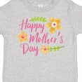 thumbnail image 4 of Inktastic Happy Mothers Day with Flowers Boys or Girls Toddler T-Shirt, 4 of 5
