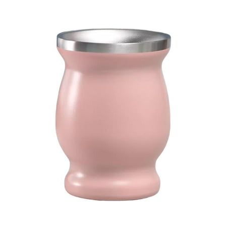 

Younar Yerba Gourd Mate Cup 8 Ounces Stainless Steel Double-Wall Tea Cup 230L Large Capacity Easy To Clean Suitable for Tea Coffee and Any Other Cold or Hot Drinking