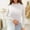 White, variant on Amidoa Long Sleeve Sweaters for Women Slim Green Lightweight Workout Solid Casual Sweaters Women's Cardigans/Sweaters L