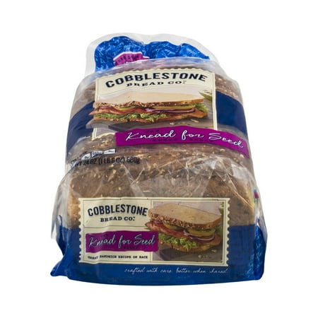 Cobblestone Bread Co. Wheat Bread The Knead for Seed, 24.0 OZ