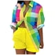 thumbnail image 2 of Puntoco Moda Mujer Botón Casual Cuello vuelto Manga larga+Cintura elástica Conjunto de pantalón Liquidación Puntoco Puntoco-3363, 2 of 6