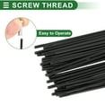 thumbnail image 6 of Unique Bargains Universal Bicycle Spokes Bike Wheel Spokes 14G Carbon Steel Black 1 Set Black,104mm, 6 of 7