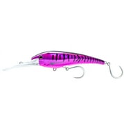 Nomad DTX Minnow Heavy Duty Sinking 9, Black Pink Mackerel Lures