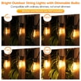 thumbnail image 2 of Cadena de luces Larkvue, 29 m, 30+2 LED, impermeables, regulables, 2 of 9