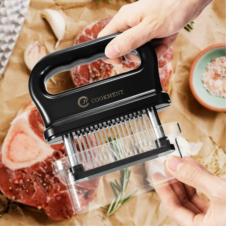 Professional Meat Tenderizer Needle Stainless Steel Meat Tenderizer with 48  Blades Kitchen Cooking Tools Accessories ZHH1785/e1