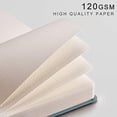 thumbnail image 2 of Cuaderno EMSHOI 256 páginas 120 GSM piel sintética 5.75' × 8.38' azul, 2 of 3