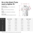 thumbnail image 3 of Picia Heart Rabbit Men's Linen Shirts Short Sleeve Cuban Beach Shirts Casual Shirts Button Down Shirt for Men Beach Summer Wedding Shirt-3X-Large, 3 of 7