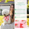 thumbnail image 2 of Shisuyan Dog Triangular Bandana Pet Watermelon Patterned Bandana Pet Triangular Scarf, 2 of 8