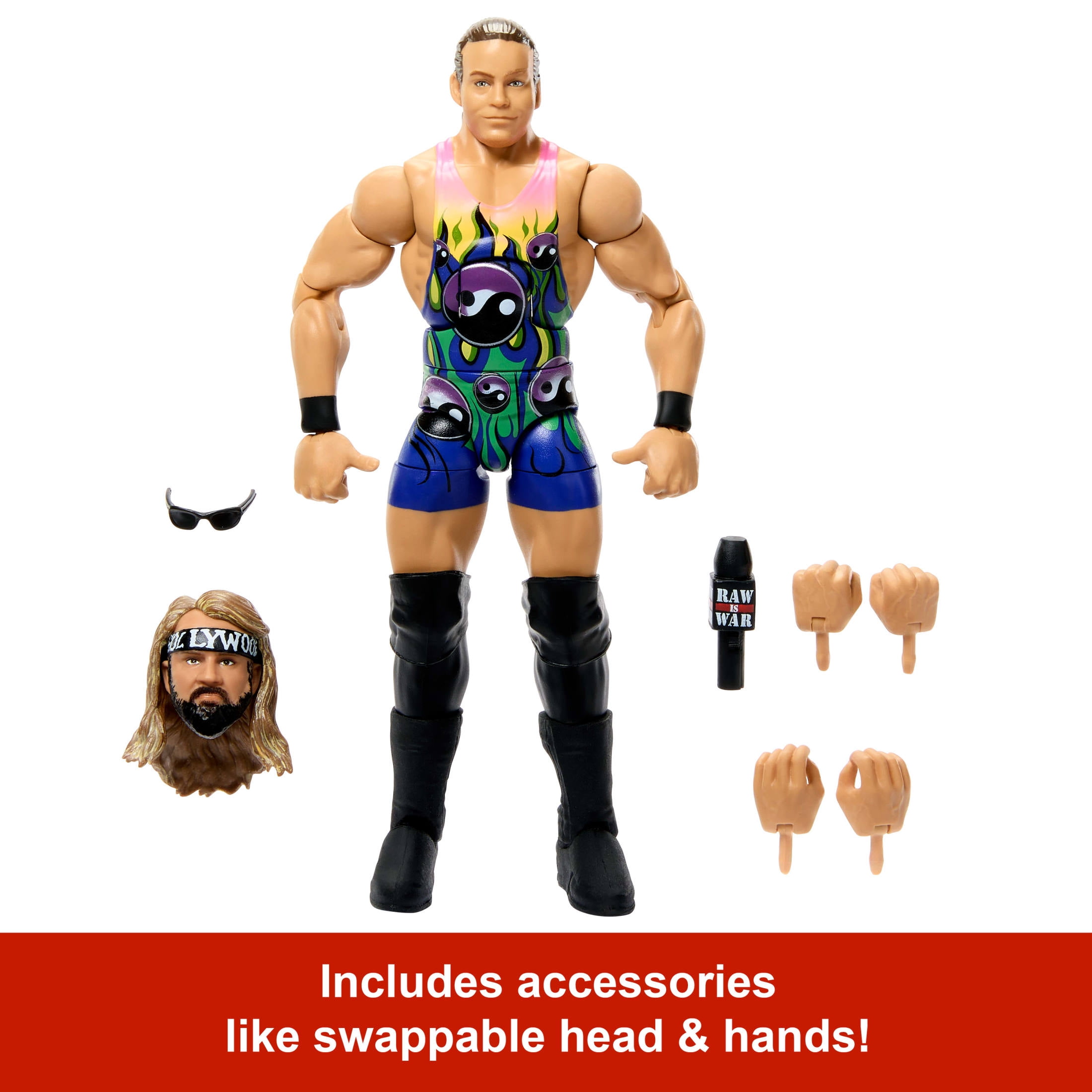 WWE Mattel Elite Ultimate ロブ・ヴァン・ダム Amazon.com: WWE Rob Van Dam RVD Mattel Ultimate Edition Best
