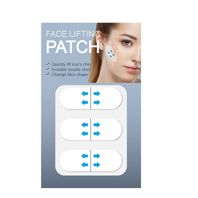 Dvkptbk Pull belt Invisible Face Lifter Tape Neck Lifting Invisible Facelift Tape for Face Instant Makeup Face Lift Tools for Lifting Eyes Neck Double Chin Sagging 120PCS