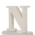 thumbnail image 2 of Glitzhome  LED JOY NOEL Heavy Duty Christmas Stocking Holders Mantel Ornament White NOEL, 2 of 5
