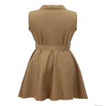 thumbnail image 4 of Femmes Été Bodycon Denim Manches Courtes Robe Soirée Mini Robes, 4 of 6