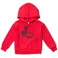 thumbnail image 2 of Disney Mickey Mouse Toddler Boys Fleece Pullover Hoodie and Pants Outfit Set Infant to Toddler, 2 of 5