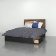 thumbnail image 4 of Nexera 2 Piece Full Size Bedroom Set Truffle & Black, 4 of 5
