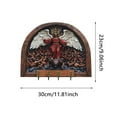 thumbnail image 3 of zhangmingg Porte-Clés Mural avec Crochets Robustes pour Rangement du Courrier et des Objets dans l'Entrée de la Maison, 3 of 7