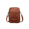 thumbnail image 1 of Bolso Bandolera Ygjytge PU Suave Color Sólido, 1 of 9
