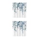 thumbnail image 4 of Toystoory Cortina de baño higiénica de poliéster con cortina de ducha de secado rápido no pasante a prueba de moho LS-013 90x180cm LS-013 90x180cm 2piezas, 4 of 6