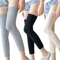 thumbnail image 2 of Aosijia Warm Knee Pad Elastic Cotton Knee Compression Sleeve Men Women Knee Protector Gray, 2 of 6
