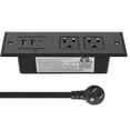 thumbnail image 3 of Tira de alimentación empotrada para muebles, toma de corriente empotrada en el escritorio con USB, toma de corriente empotrada en el escritorio de conferencias, ojal de alimentación de escri, 3 of 5