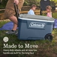 thumbnail image 6 of Coleman 316 Series 62QT Hard Chest Wheeled Cooler, Lakeside Blue, 6 of 9