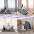 thumbnail image 5 of Tolead 6pcs Modular Kids Play Couch Child Sectional Sofa, Imaginative Furniture Play Set, Gray, 5 of 8