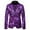 Purple, variant on Casual Mens Charm Coat Fit Suit Party Sequin Top One Button Mens Coats, Performance Show Blazer Jacket