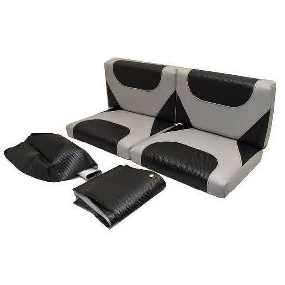 Alumacraft Boat Seat Cushion Set  22140010477 | Gray Charcoal (6 PC)