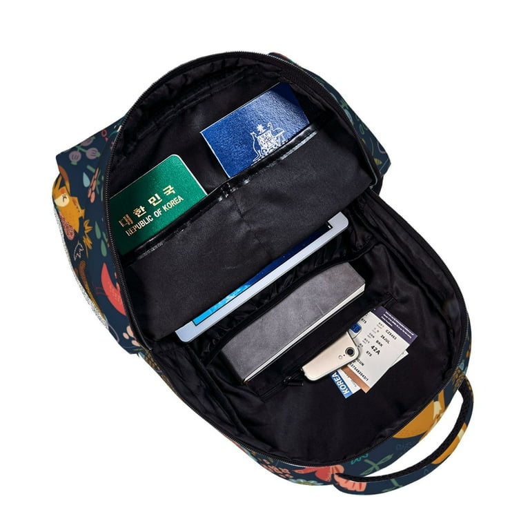 Fox print backpack 2025