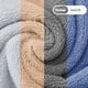 thumbnail image 4 of Juego de 5 toallas faciales suaves | Poliéster súper absorbente | 29.5x13.8 in Toallitas multicolores | Secado rápido, duradero, ligero | Toallas de spa, baño y viaje, 4 of 6