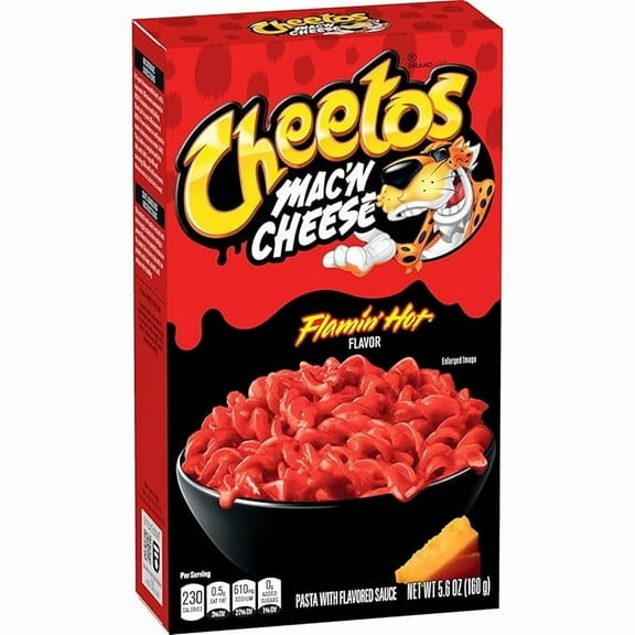 Pack of 2 Cheetos Mac 'N Cheese, Flamin' Hot, 5.6 Ounce