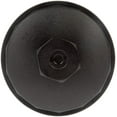 thumbnail image 3 of Dorman Fuel Filter Cap 904-204 OE Solutions; OE Replacement; 4 Inch Diameter; 3 Inch Height; Black; Plastic, 3 of 3