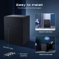 thumbnail image 5 of SRWTRCHRY 2.0 Cu ft Large Safe Box, Home Safe with Digital Keypad and Deposit Slot & Alarm System, Money Safe With Mute Function and LED Light, Safe for Money Valuables, 5 of 11