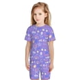 thumbnail image 6 of Fuzoiu Tennis 1 Print Boys Girls Pjs Sleepwear,2 Piece Pajam,Comfy Pajama Shorts Sets,T-Shirt and Short Pajama Set For Kids-XX-Large, 6 of 6