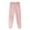 Pink, variant on Aobny Breathable Pajamas for Women Fuzzy Blue Fleece Solid Ankle Cuffed Sleep Pants Ladies Fashion