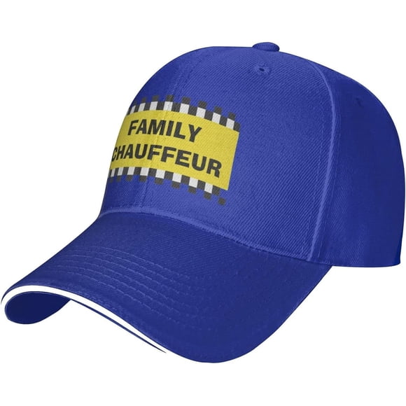 Family Chauffeur Sandwich Baseball Hat,Trucker Cap,Adjustable Unisex Casual Hat Outdoor Sports Sun Hat