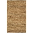 thumbnail image 6 of SAFAVIEH Organic Jemima Striped Braided Jute Area Rug, Natural, 3' x 5', 6 of 7
