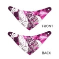 thumbnail image 3 of Naloa Skull White Horse Dog Bandana Large and Small-Dog Scarf Bib Handkerchief Accessories for Dogs and Cats(S-L)-Medium, 3 of 5