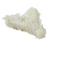 thumbnail image 4 of (5 pack) Scunci Tulle Fabric Claw Clip, White, 4 of 7