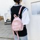 thumbnail image 4 of Bolsa Mochila estilo preppy para mujer con estampado de lona, ​​bolso para niñas con insignia (rosa) JShteea Para Estrenar, 4 of 9