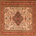 thumbnail image 1 of Ahgly Company Indoor Square Persian Orange Traditional Area Rugs, 3' Square, 1 of 1