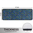 thumbnail image 5 of Kitchen Rugs Sets Of 2,Blue Christmas Holly and Candy Cane Pattern Anti Fatigue Kitchen Mat Rugs Non Slip Washable,Decorative Kitchen Floor Mats for Kitchen,Sink,Laundry,17"x47"+17"x47", 5 of 5