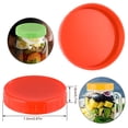 thumbnail image 5 of Plastic Lids Colorful Lids Mason Jar Lids Flower Tea Bottle Lids Mason Jar Lids, 5 of 8