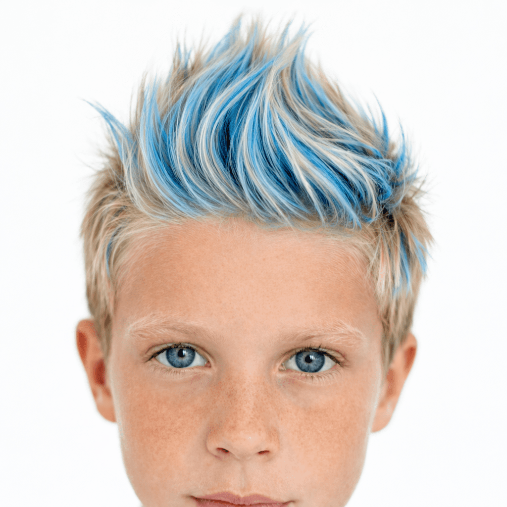 Piggy Paint Blue 8 oz. Hair Color & Conditioner in One, Kid-Friendly, Temporary Hair Color lasts 5-15 Shampoos, Cruelty-Free, Vegan, Argan Oil