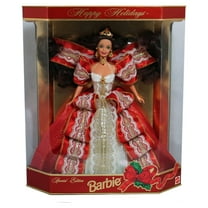 1997 Happy Holidays Barbie Doll Special Edition 10th Anniversary 17832 NEW