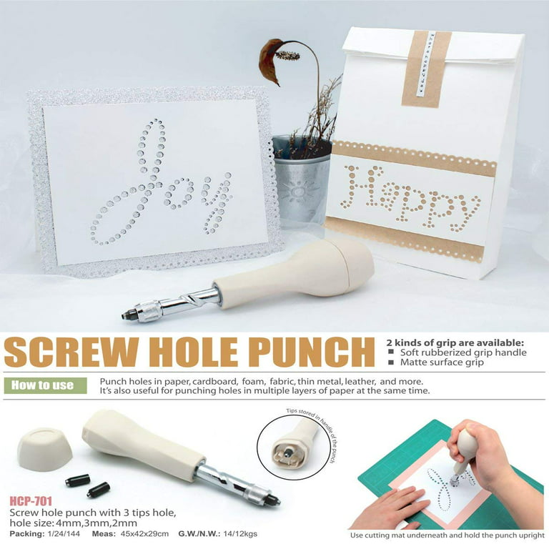 Joy Paper Puncher 2-Hole (Assorted)