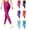 Hot Pink Leggings, variant on WLOMHUW Glossy Legging for Women Stretch Slimming Leg Athletic Leggings Lightweight Pants for Dance Hot Pink S